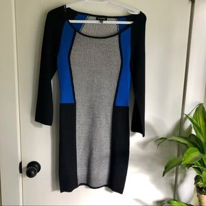 Fine-knit long-sleeve Dress